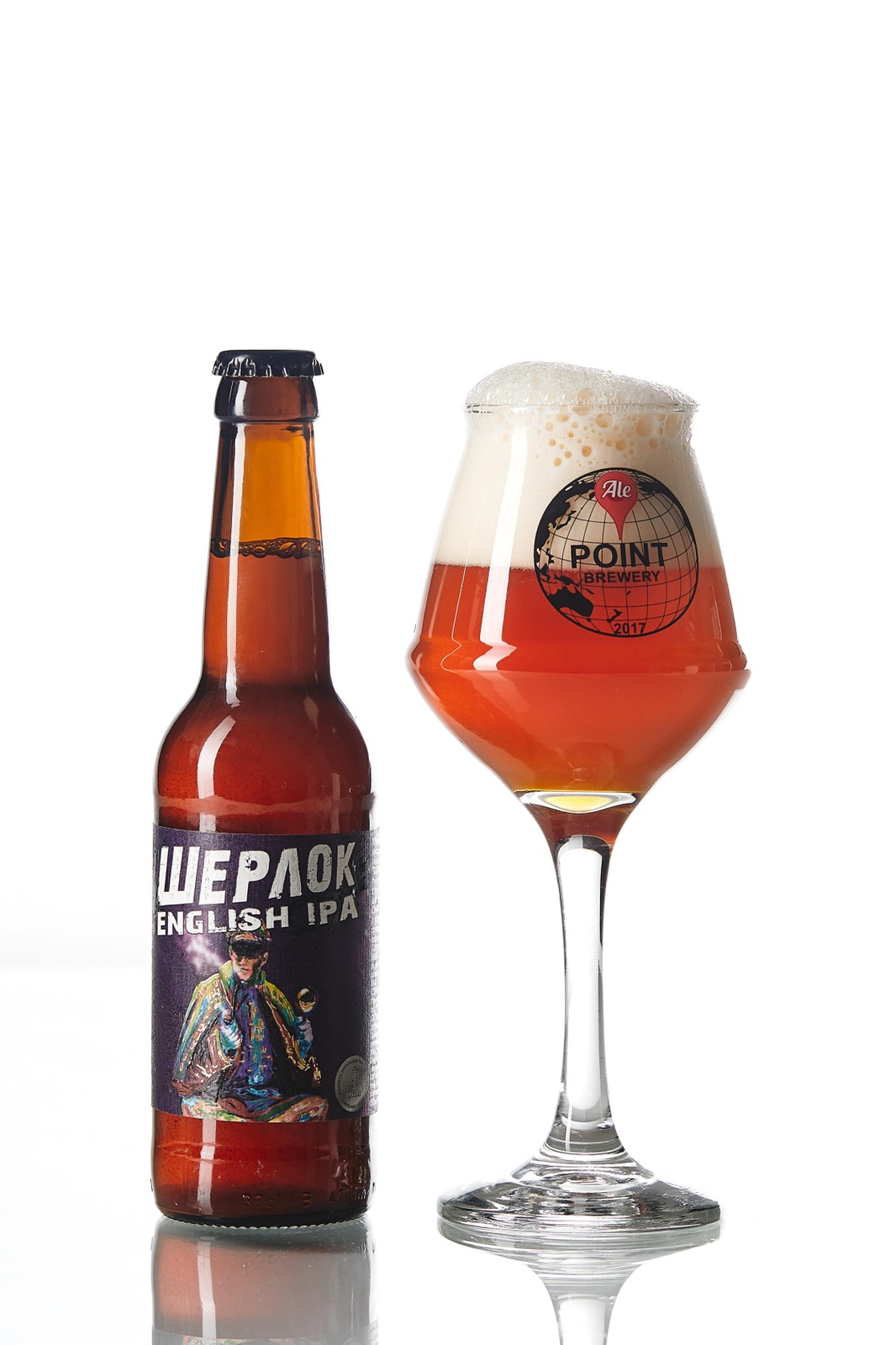 Пиво Шерлок English IPA  6,2°, 0,33л